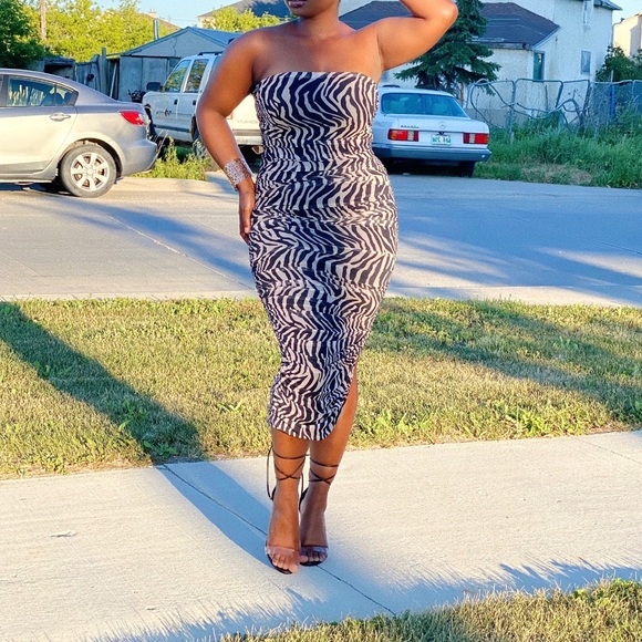 Animal print dress - Picture 3 of 3